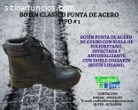 BOTINES PUNTA DE ACERO  QUITO