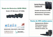 UPS Online, Reparacion UPS, Bateria UPS