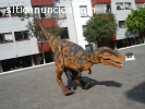 Alquiler dinosaurio animatrónico para ev