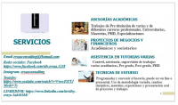 Asesoria tesis pre profesionales