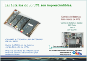 Cambio de baterias de UPS - Instalación