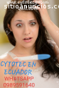 COMO USAR CYTOTEC EN GUAYAQUIL