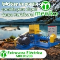 Extrusora Meelko para pellets flotantes