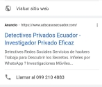INVESTIGADOR PRIVADO ECUADOR 0992104883