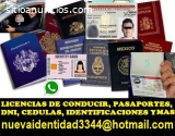 Licencia de conducir DNI pasaportes