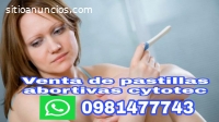 Pastilla Cytotec venta  Loja 0981477743
