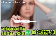 Pastillas abortivas de venta en Tulcan