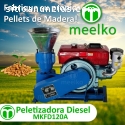 Peletizadora Meelko 120 mm 8 hp DIESEL