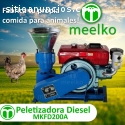 Peletizadora Meelko 200 mm 15 hp DIESEL