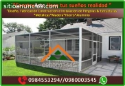 PERGOLAS,ESTRUCTURAS,METALICAS,MADERA,