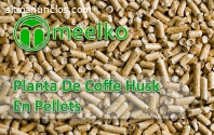 Planta de Coffe Husk en pellets MEELKO