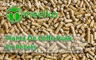 Planta de Coffe Husk en pellets MEELKO