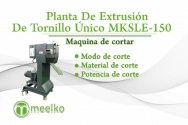 Planta De Extrusión De Tornillo Único ME