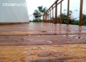 Plataforma deck – piso en Teca
