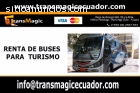 Transporte turístico en Quito - Ecuador