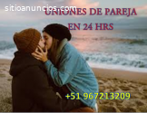 UNIONES DE PAREJA EN 24 HRS