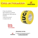 Cintas de precaución Amarillas rollo 300