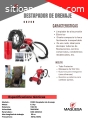 Destapador de drenajes con motor eléct