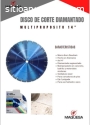 Discos Diamantados de corte Multiproposi