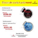 Discos diamantados LACKMOND