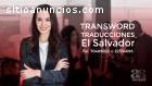 Interpretes El Salvador - Transword