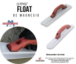 Llanas para concreto de magnesio manuale