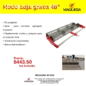 Rodo baja grava MARSHALLTOWN de 48 Pulg.