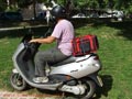 Bolsa isotermica reparto pizza , cajon moto pollos kebab sushi bocadillos