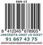 CODIGOS DE BARRAS PARA PYMES SIN CUOTAS ANUALES