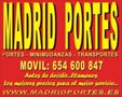 PORTES ECONOMICOS MADRID ((654.60.0847)) RECOGIDA DE TRASTOS