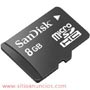 Vengo tarjeta MicroSd 8G dE MEMORIA
