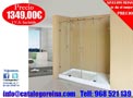 Mampara de Ducha ATLANTA 160 Inox