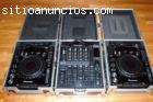 2 Pioneer cdj 1000mk3 y Djm 800