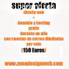 diseñamos tu pagina por solo 150€