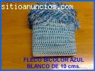 VENDO PIEZA FLECO AZUL-BLANCO GAITA