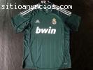 real madrid lejos fútbol camisetas verde