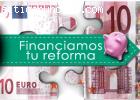 Créditos  reforma hogar. Dosidos CB