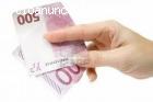 Oferta de préstamo de dinero entre parti