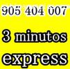 905 404 007 tarot express 3 minutos 905.