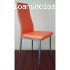 SILLA NUBE ACERO METAL CROMADO
