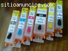 Cartuchos recargables para Canon