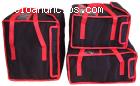 Cajon moto reparto pizza, bolsas termica