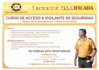 CURSO DE VIGILANTE DE SEGURIDAD