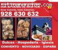 MONJAS. DULCES, PASTELES, bollos de anís