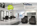 Mobiliario de peluquería completa 1840€,