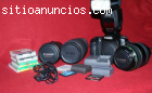 Super oferta canon mas 2 objetivos