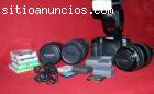 Super oferta canon mas dos objetivos