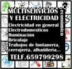 Manitas y Electricidad barato en Valdemo