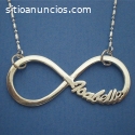 COLGANTES PULSERAS PENDIENTES INFINITO o