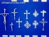 cruces-cristos en oro y plata